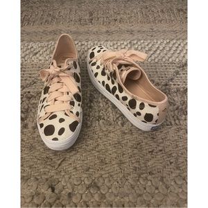 Kate Spade Cow Print Keds